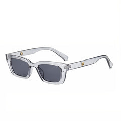 Vintage Square Sunglasses Retro Shades for Men Women