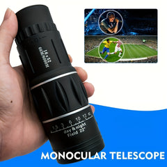 16x52 Monocular Telescope Coated Powerful For Outdoor Bird Watching