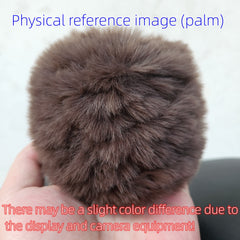 Soft 100% Polyester Mink Wool Fancy Yarn 50g