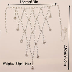 Rhinestone Shoulder Chain Bridal Chain Wedding Jewelry Women's Accessories
