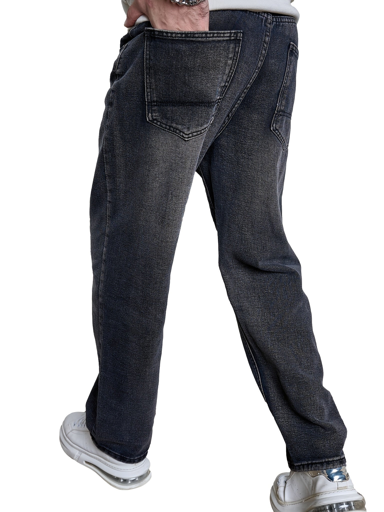 Vintage Mopping Jeans Men's Casual Denim Pants