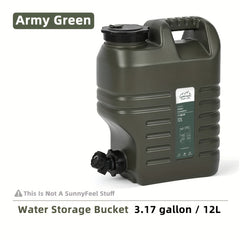 Durable Water Storage Container for Camping and Fishing