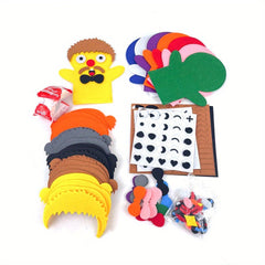 DIY Felt Hand Puppet Kit Create Character Puppets Parties Festive Events