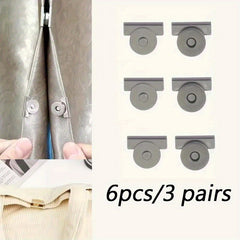 Magnetic Snap Fasteners for Bags 4 Colors Seamless Closure DIY Craft Accessories