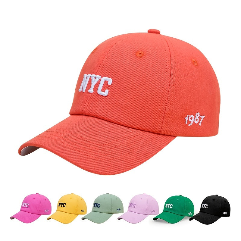 Men's Letter Embroidered Baseball Cap