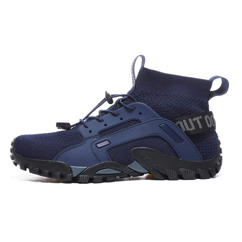 Men's Hiking Shoes Breathable Sneakers Adjustable