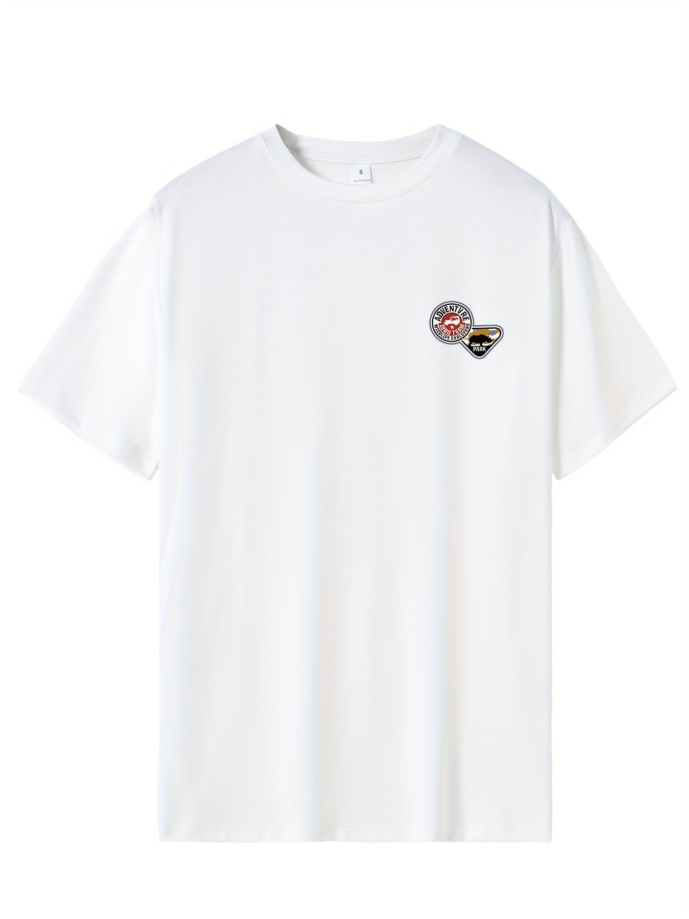 Men's Printed Stretch Tee Shirt for Summer