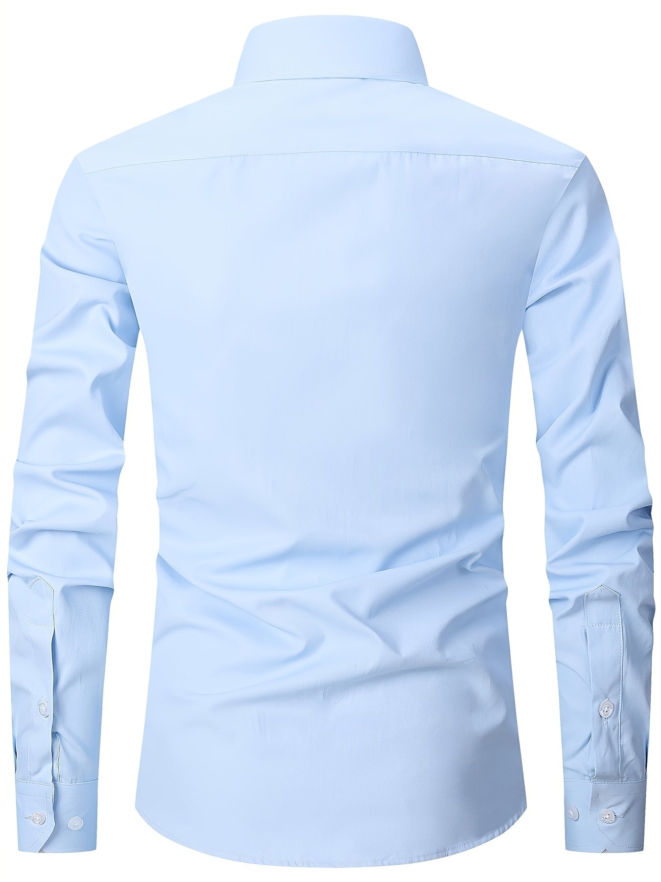 Men's Striped Regular Fit Button Up Shirt