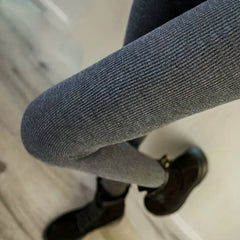 Thermal Lined Leggings Winter Warm Tights Elastic Pants Women's Stockings