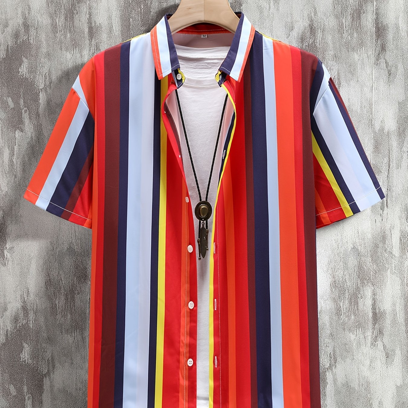Men's Block Striped Shirt