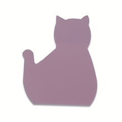 400 Cat Shaped Sticky Notes, 8 Packs, Self-Adhesive