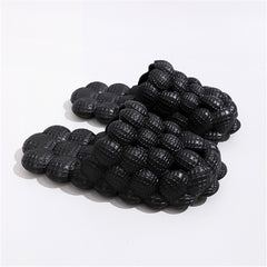 Massage Bubble Slides Cushioned Spa Slippers Golf Ball Slides Cloud Slippers