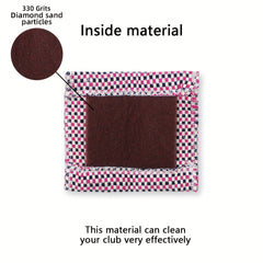 Plaid Cue Cleaning Cloth Soft and Durable Fabric for Enhanced Performance