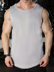Men's Sleeveless Outdoor Tank Top Breathable Loose Fit