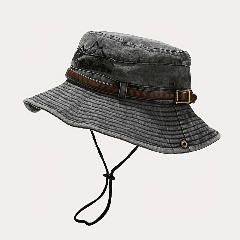 Wide Brim Sun Hat Men Women Beach Fishing Outdoor Summer Boonie Hat