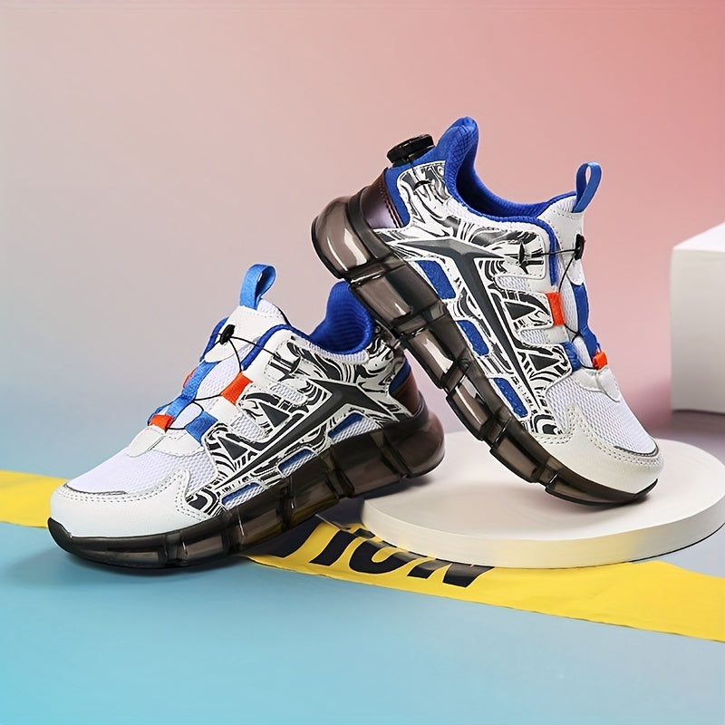 Boys Breathable Sneakers Soft Sole Running Shoes for Summer