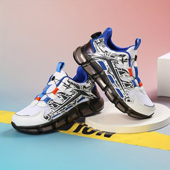 Boys Breathable Sneakers Soft Sole Running Shoes for Summer