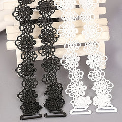 Floral Lace Bra Strap Anti-slip Elastic Underwear Strap