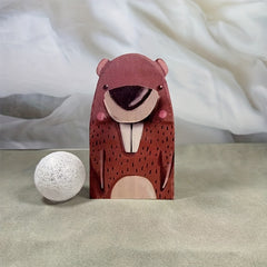 Men's Wood Glasses Storage Rack Animal Desktop Accessory
