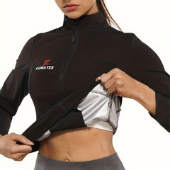 Women's Sauna Sweat Suit Waist Trainer for Weight Loss