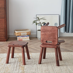Solid Wood Small Stool Outdoor Detachable Fishing Stool