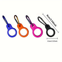 4pcs Silicone Water Bottle Hanging Buckle for Outdoor Travel