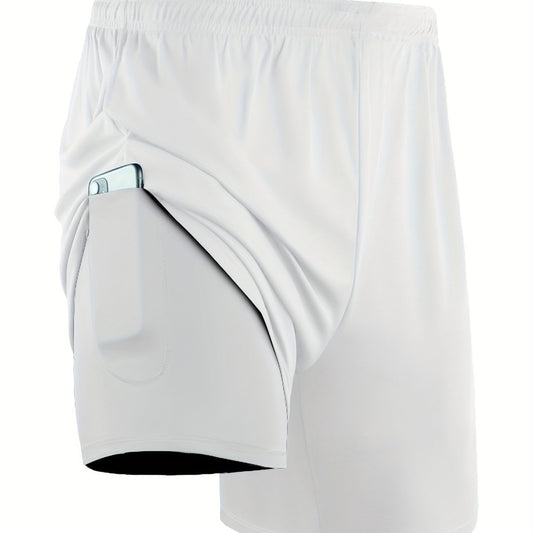 Men's Quick Dry Running Shorts With Pockets