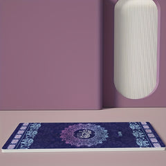 Printed TPE Yoga Mat for Fitness Training