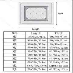 Floor Carpet Living Room Decor Bedroom Area Rug Household Floor Mat Sofa Mat