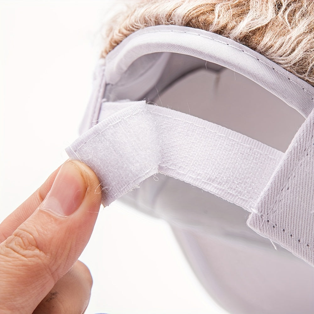 Funny Wig Sun Shade Baseball Cap for Men Women