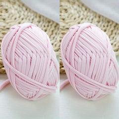 2pcs 100g Cloth Strips Elastic Fabric for DIY Knitting