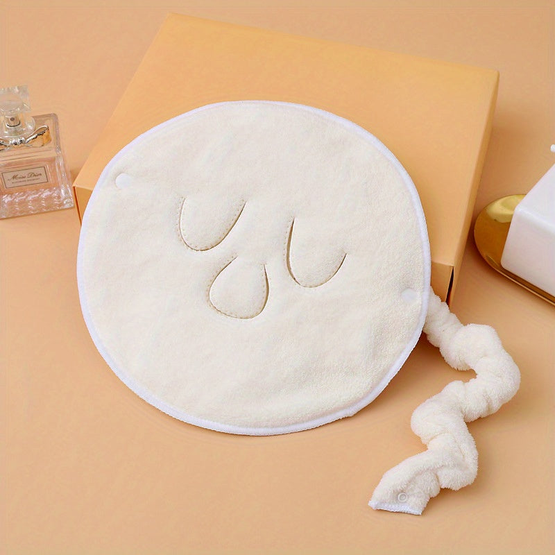 Hot Compress Face Towel Masks Reusable Facial Steamer Towel with 3 Holes