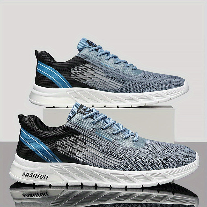 Men's Lace up Sneakers Comfortable Walking Shoes