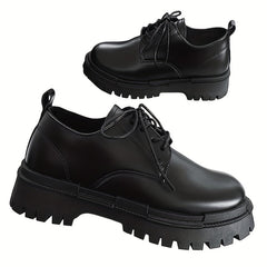 Men's Lace up Business Casual Shoes for Wedding Party Office