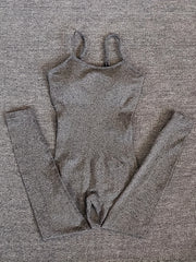 Sports Jumpsuit Abdomen Sweat Cami Jumpsuit Women's Activewear