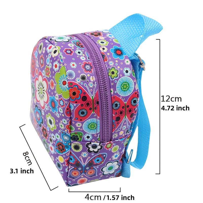 18 Inch Girl Backpack Doll Accessories Backpack Simulation Baby Change Bjd Doll
