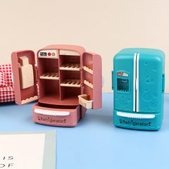 Dollhouse Furniture Fridge 1 12 Scale Realistic Kitchen Appliance Model Toy