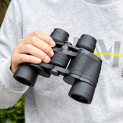 80X80 HD Telescope 10X Magnified Non Vertigo Binoculars