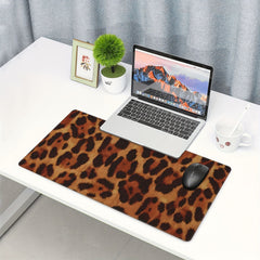Leopard Print Desk Mat 80x40cm Gaming Mouse Pad