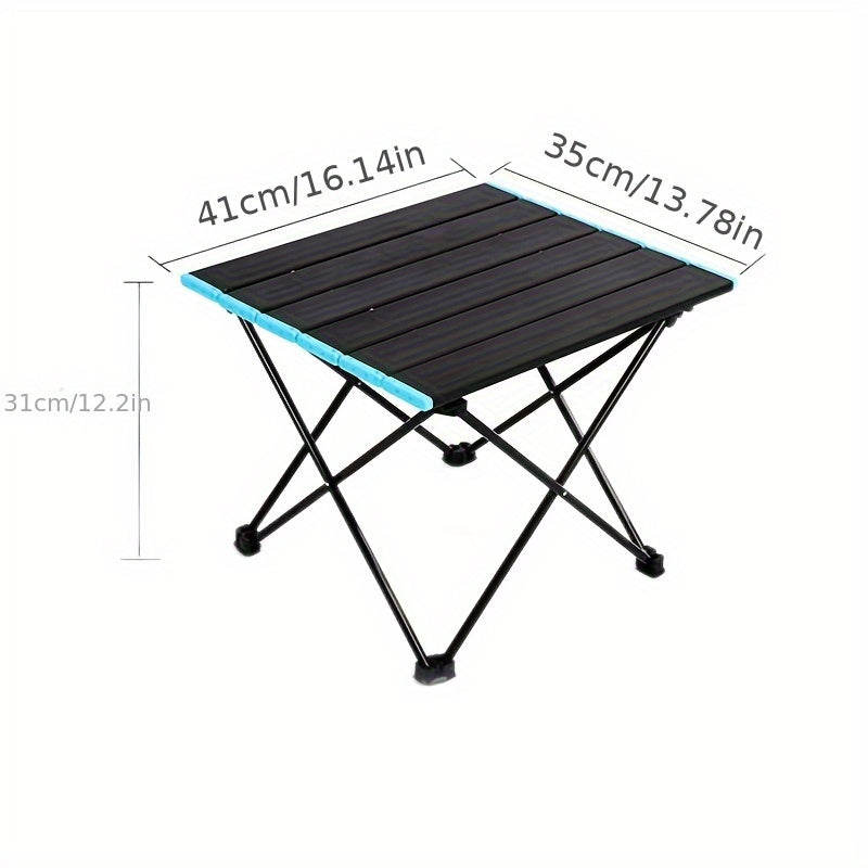 Ultralight Aluminum Folding Table for Camping Picnic BBQ