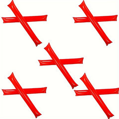 10pcs Inflatable Cheerleading Rod Handheld Balloons School Sports Meeting Prop