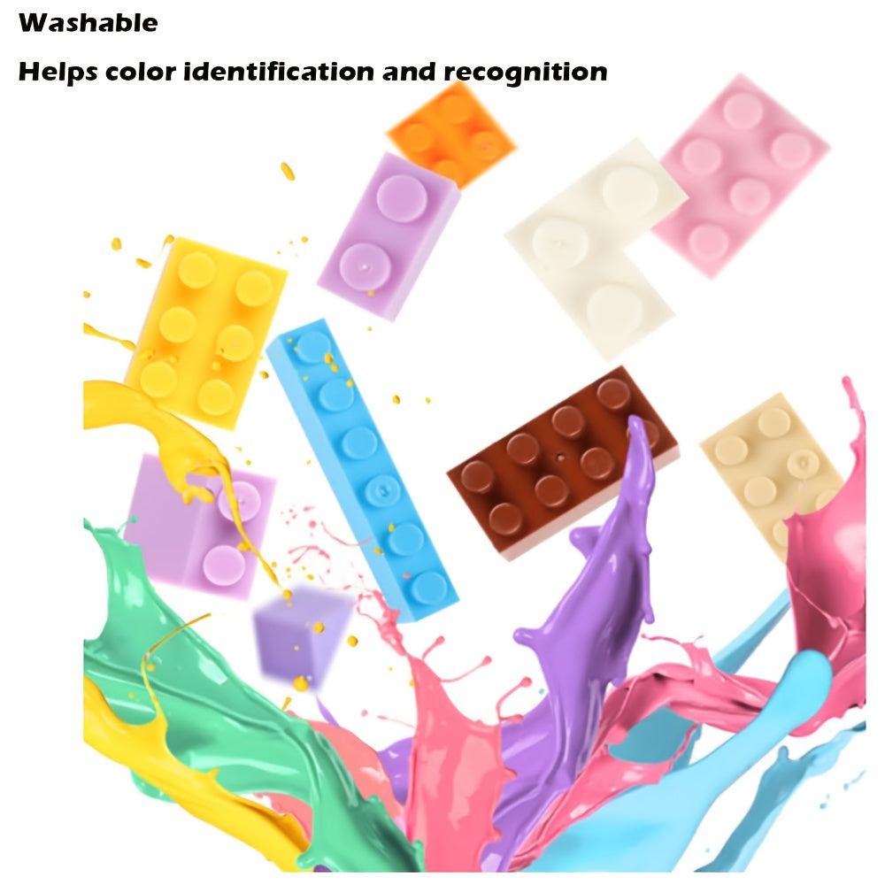 1000pcs Small Building Blocks Bagged Set ABS Material
