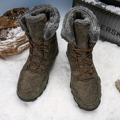 Men's Waterproof Snow Boots for Outdoor Adventure