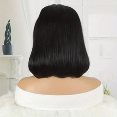 13X4 Bob Wig 180 Density Human Hair Lace Front Wig Bone Straight Glueless Wig
