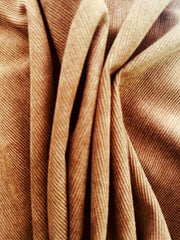 Solid Corduroy Long Sleeve Button Up Lapel Collar Shirt Top