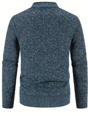 Men's Thicken Knitted Jacket Warm Comfortable Daily Casual Cardigan