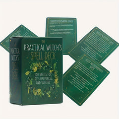 100 Spells For Love Happiness & Success Practical Witch's Spell Deck
