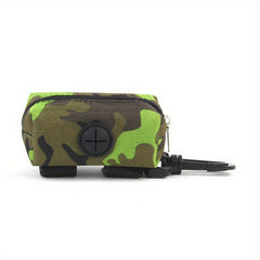 Camouflage Pet Waste Bag Dispenser for Outdoor Adventures