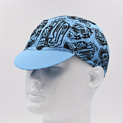 Cycling Cap Under Helmet Skull Cap Halloween Party Sun Hat Brim Cap
