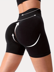 High Waisted Yoga Shorts for Running & Working Out